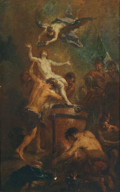 The Martyrdom of Saint Vitus by Martin Johann Schmidt